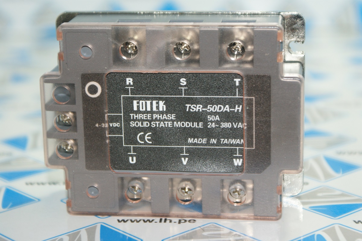 TSR-50DA-H            Relé de estado sólido trifásico 4-32VDC, Carga: 90VAC, 480VAC