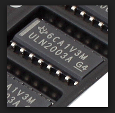 ULN2003ADR        Driver; darlington, matriz de transistores; 0,5A; 50V; Canales:7