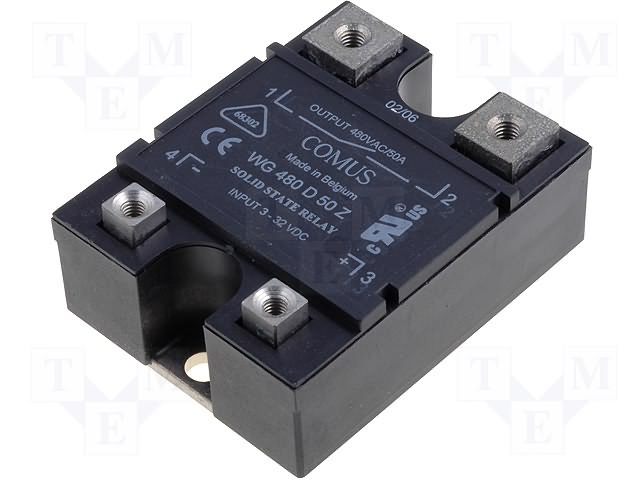 WG480D75Z Relay: solid state; Ucntrl:3÷32VDC; 75A; 24÷530VAC; -2