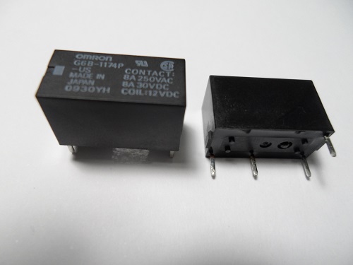 G6BK-1114P-US 24VDC Relay,PCB mount,latching,SPST,G6BK-1114P,24Vd
