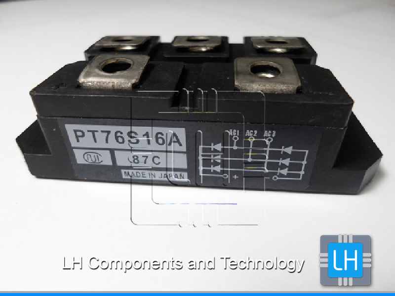 PT76S16A    Diodo Trifasico 75A/1600V Diode Module