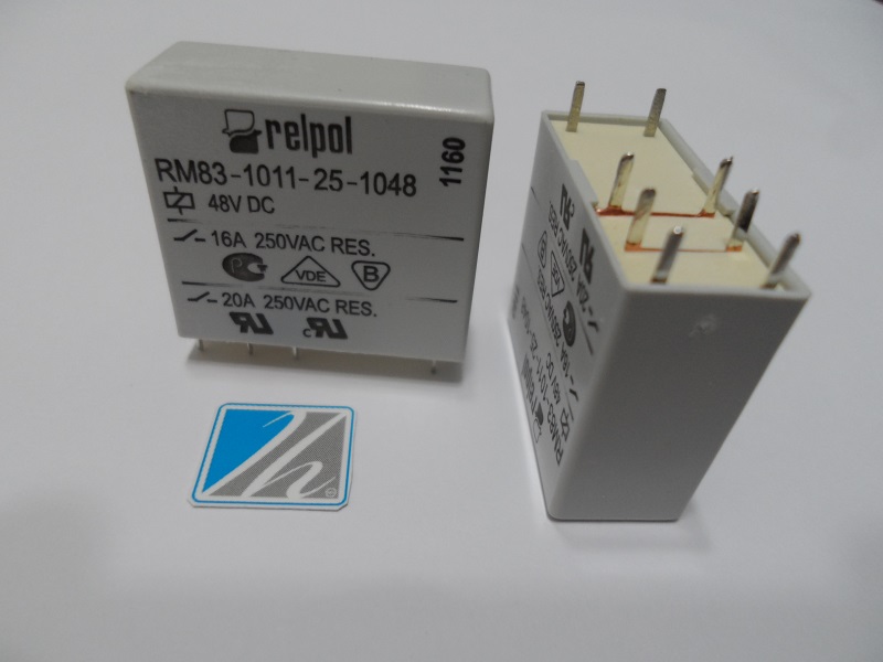 RM83-1011-25-1048  Rele: electromagnetico; gris; SPDT; Uinductor