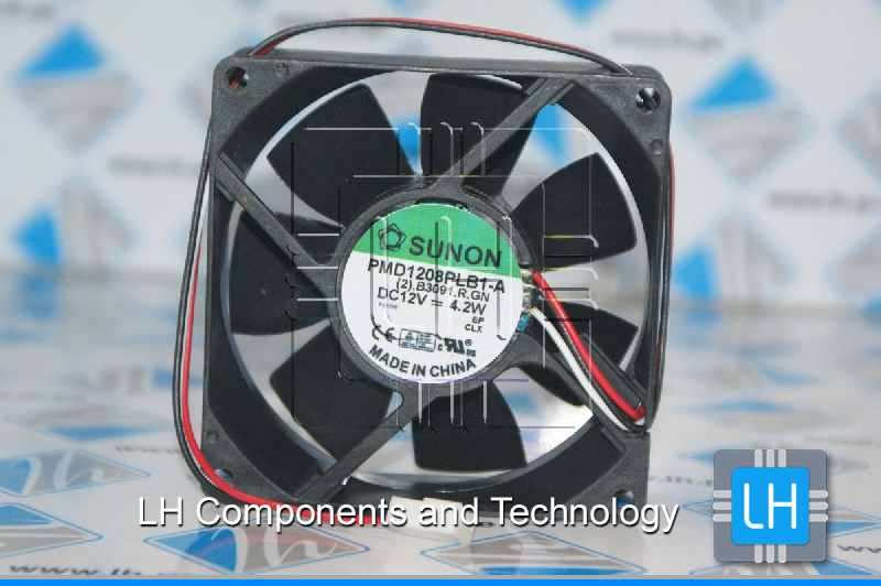 PMD1208PLB1-A (2).B3091.R.GN             SUNON PMD1208PLB1-A Server - Square Fan (2).B3091.R.GN, sq80x80x25mm, w30x3x3, DC 12V 4.2W