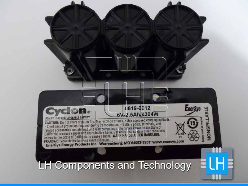 0819-0012     Battery Cyclon Monobloc 6V 2.5Ah