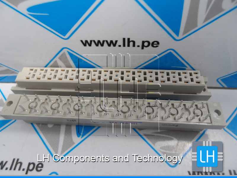 100-032-432       Conector hembra, DIN 41612, tipo D, 32 pines, THT, recto