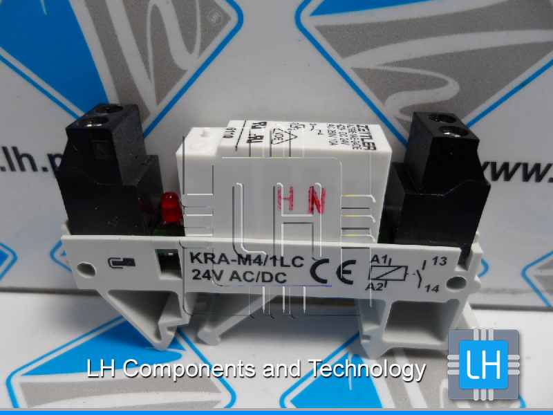 11065013 KRA-M4/1LC 24V AC/DC         Rele 1 normally open contact SPST-NO, 24 VAC/DC