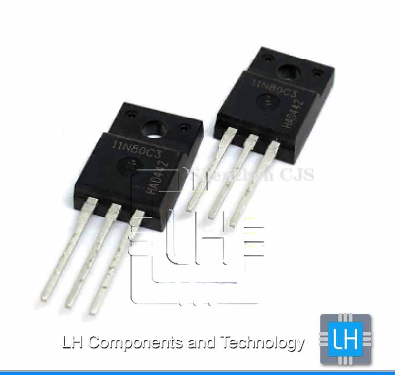 FQPF10N50CF            Transistor N-MOSFET, unipolar, 500V, 6.35A, 48W