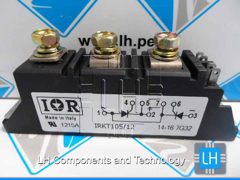 IRKT105/12         Modulo Semiconductors SCR Modules 1200 Volt 105 Amp