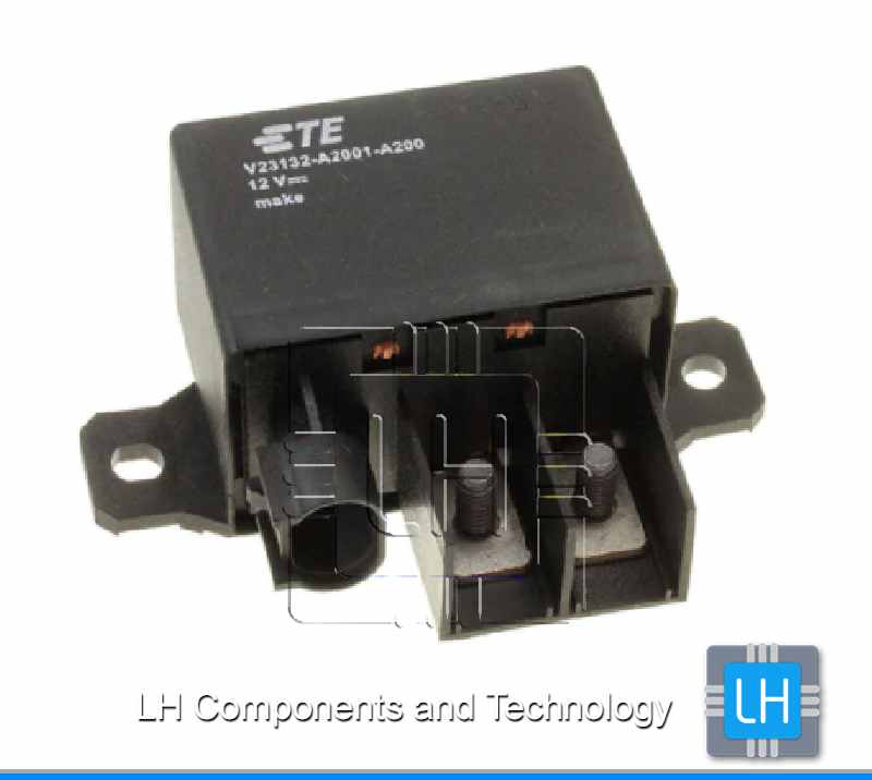 1416010-1 V23132-A2001-B200           Relé electromagnético, SPST-NO, 12VDC, 130A, 3.9W