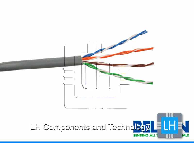 1583A 006u1000 Cat5e      Cable UTP Cat.5e Belden 305 metros 24 AWG Gris  BEL-1583A