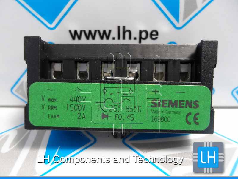 169800         RECTIFIER FRENO EINWEG VARISTOR, V Max. 440VAC