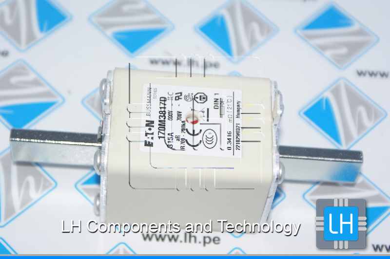 170M3817D     Fusible Ultra Rapido 315A 690V aR DIN 1 HSDNH