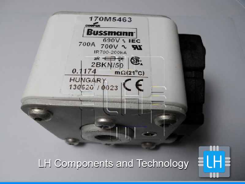 170M5463     FUSE 700A 690V 2BKN/50 AR UC