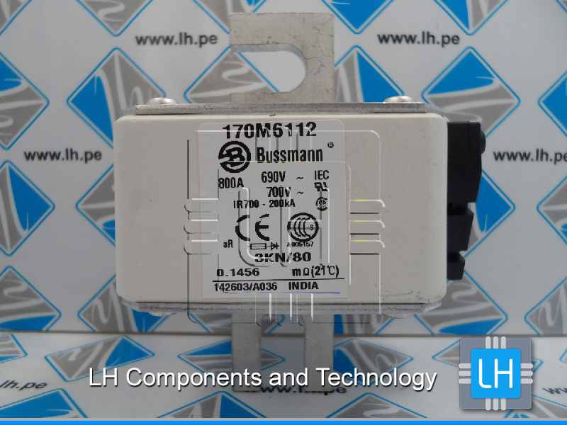 170M6112        FUSE 800A 690V 3KN/80