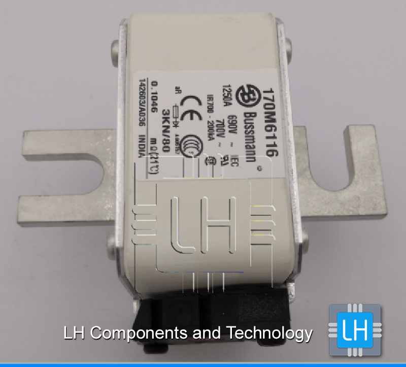 170M6116       FUSE 1250A 690V 3KN/80 AR UC