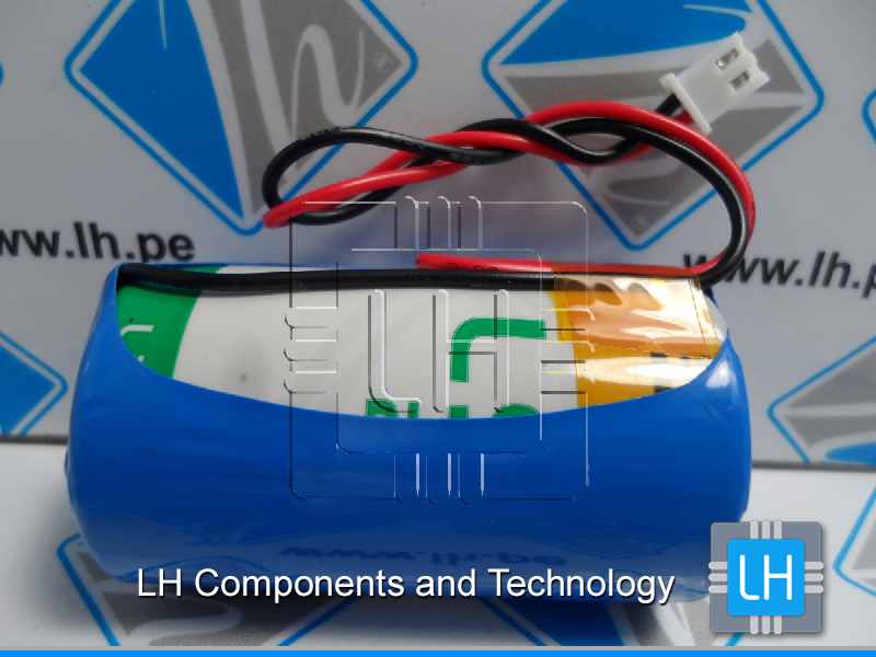 1S1P LSH20       Batería Lithium 3.6V, 13Ah, con cable y conector