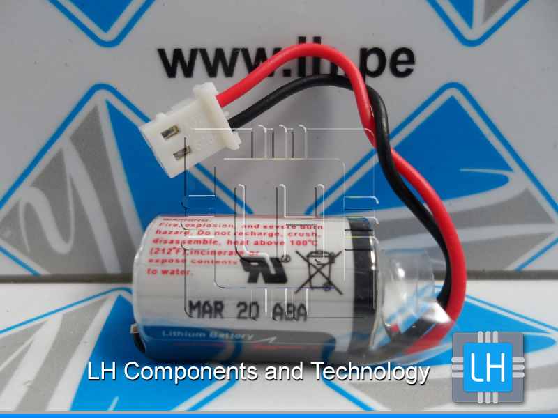 OSA372 1S1P ER14250          Batería Lithium para PLC 3.6V