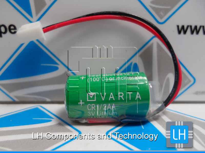 CR1/2AASWC 6127201390   Battery Lithium 3V wire varta