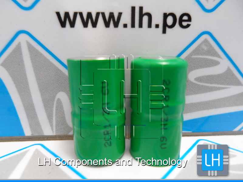 2CR1/3N      Bateria  Lithium L28PX,  6 Volt, 170mAh Lithium Battery