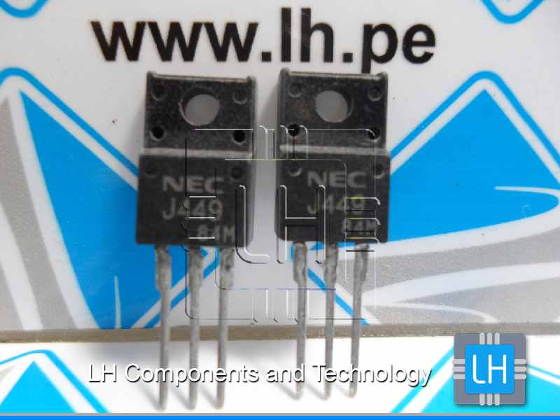 2SJ449       Transistor P-FET 250V 6A 35W 0R8 TO220ISO