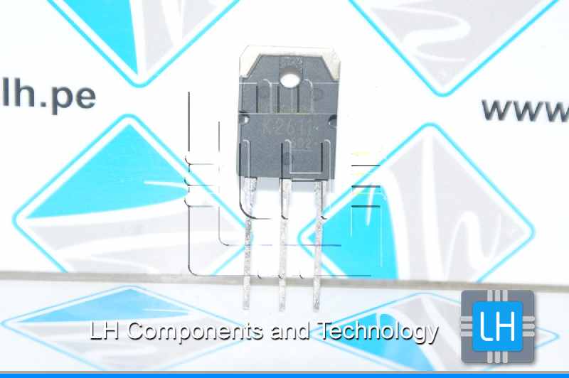 2SK2611            Transistor MOSFET, 2SK2611(F), N-Canal, 9 A, 900 V, 3-Pin, TO-3PN