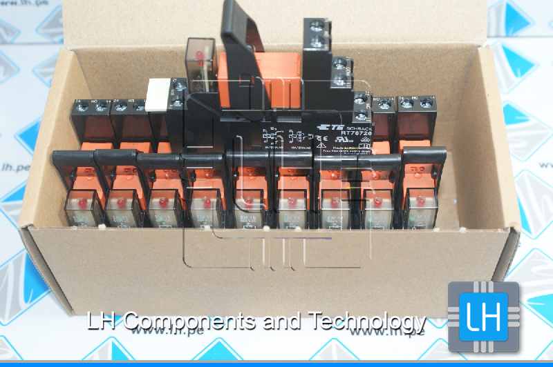 3-1415073-1 RT4S4T30             Relay de interfaz DPDT, 230VAC, 8A/250VAC