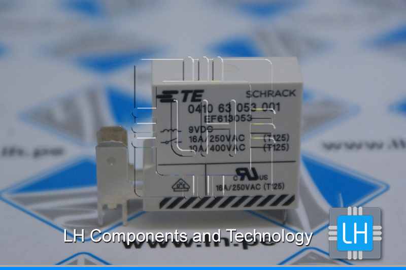 3-1415410-7 041063053001            Relay electromagnético 9VDC, SPST-NO, 16A/250VAC