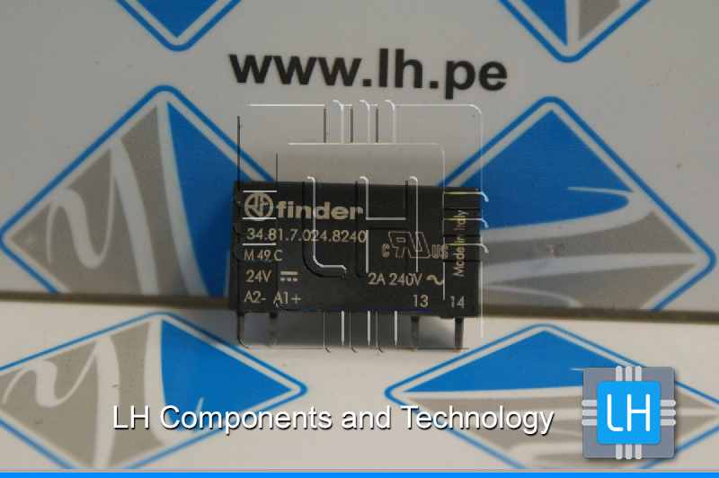 34.81.7.024.8240                 Relay semiconductor 16-30VDC, 2A, 12-240VAC, 4 pines