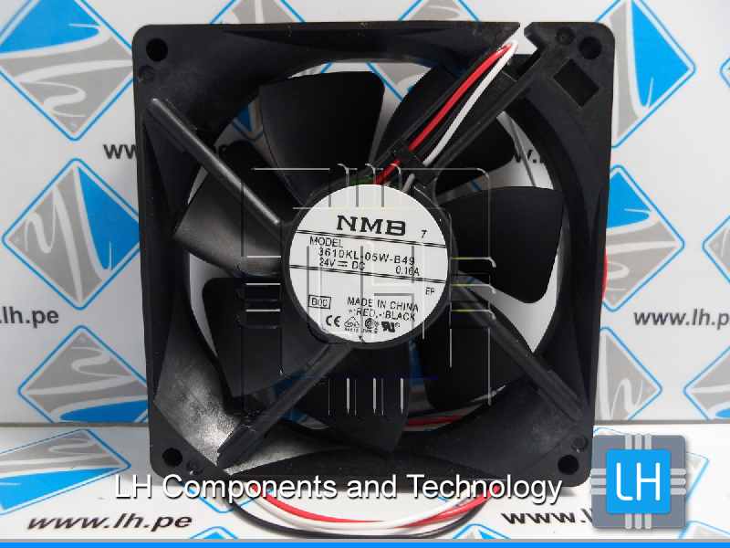 3610KL-05W-B49            VENTILADOR AXIAL 92X25MM 24VDC CON 3 CABLES