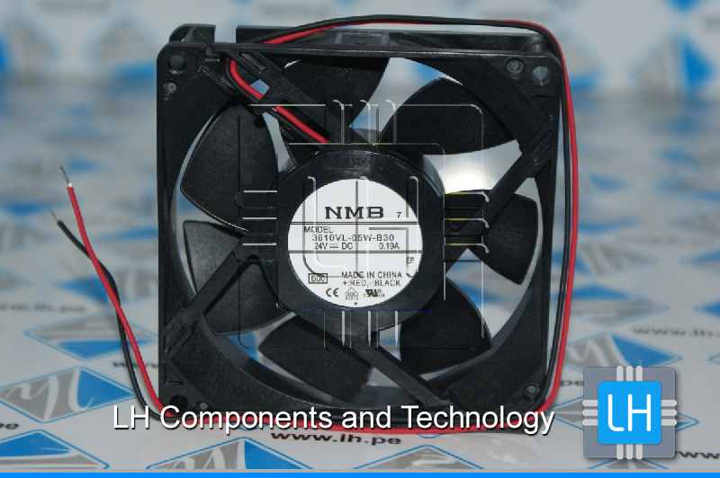 3610VL-05W-B30-B00             Ventilador axial 24VDC 92x92x25mm, con 2 cables