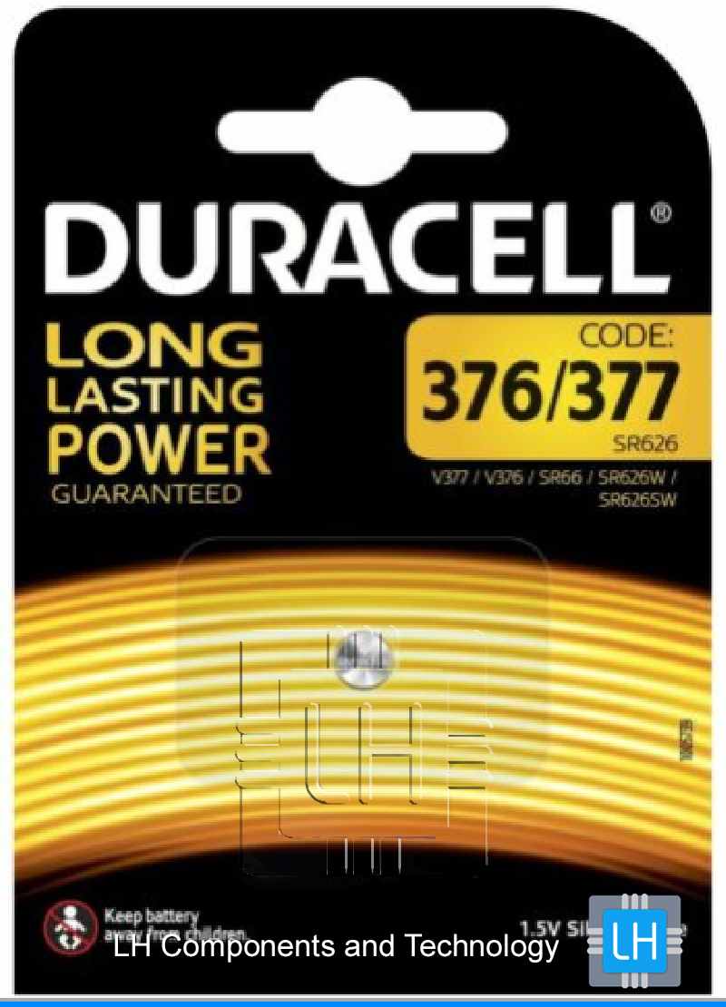 376/377 SR66         Pila de óxido de plata 1.55V, R626, SR626, SR66