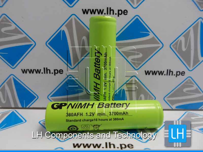 380AFH      Batería de Nickel Metal Hidruro para uso industrial 1.2V 3700mAh