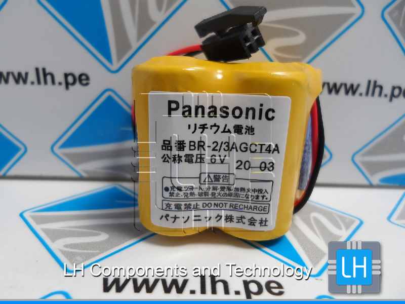 BR-2/3AGCT4A A06B-6114-K504      Battery pack GE Fanuc 6V