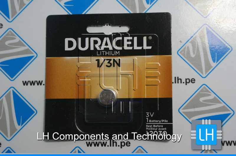 DL1/3N              Battery Lithium 3V, Carded