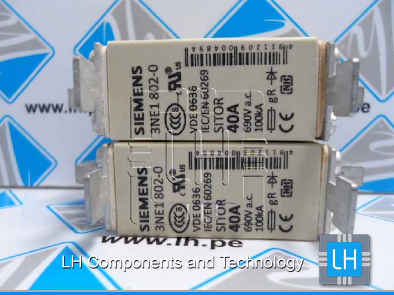 3NE1 802-0       Fuse industrial; 40A; 690VCA; 250VCC