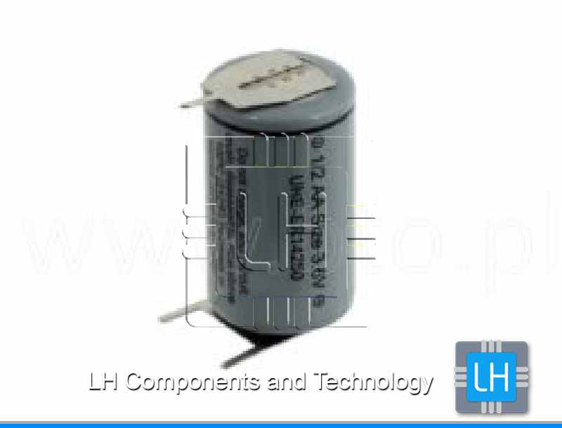 UHE-ER14250-3PIN     Bateria Lithium 1/2AA 3.6V, 1200MAH UltraLife