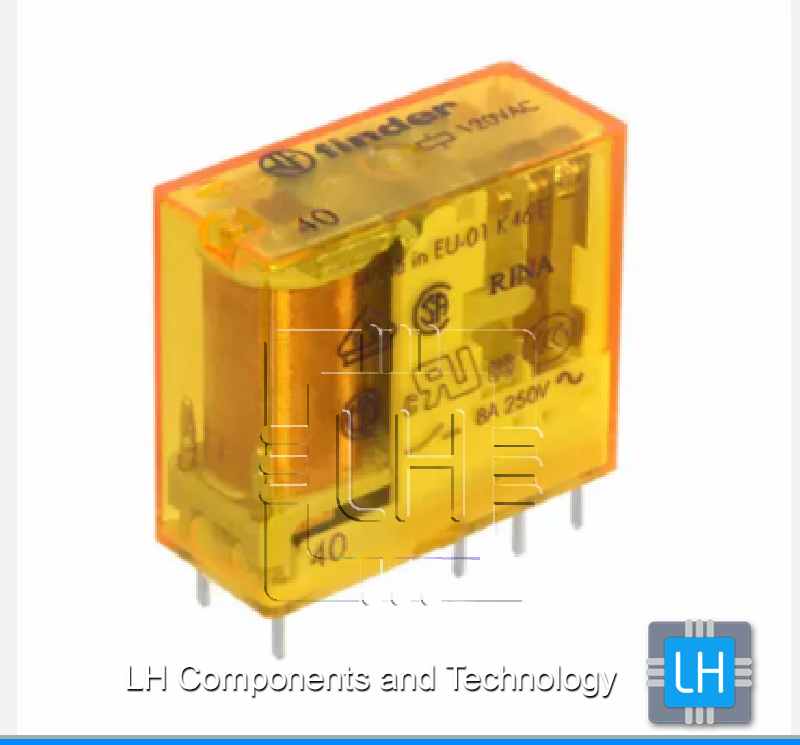 40.52.8.125.0000           Relay Miniatura, de potencia 8A, 125VAC, 8 Pines