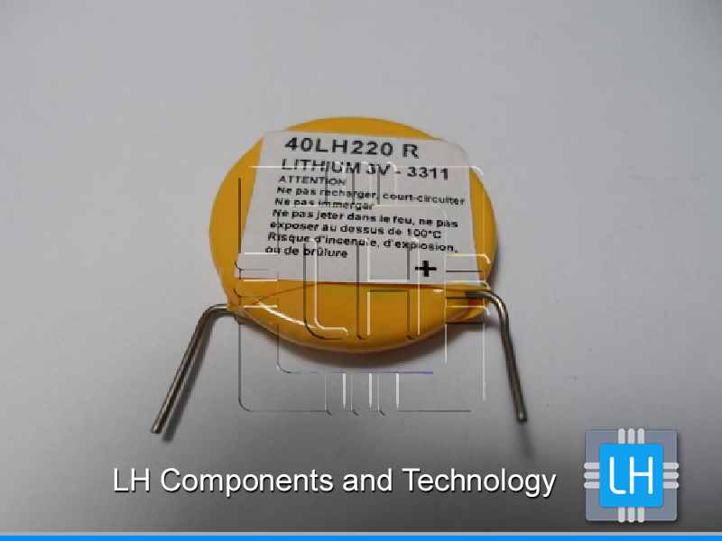 40LH220 R     Battery Saft. Type: Lithium. Voltage: 3.0. Capacity: 28