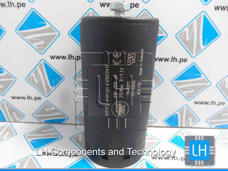 412803417             Condensador de arranque 216-260uF, 250VAC