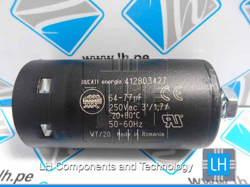 412803427                Condensador electrolítico 70uF