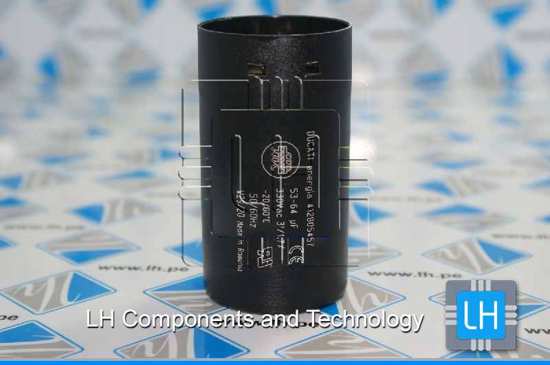 412805457            Capacitor de Arranque 53-64uF, 330VAC, 50/60Hz