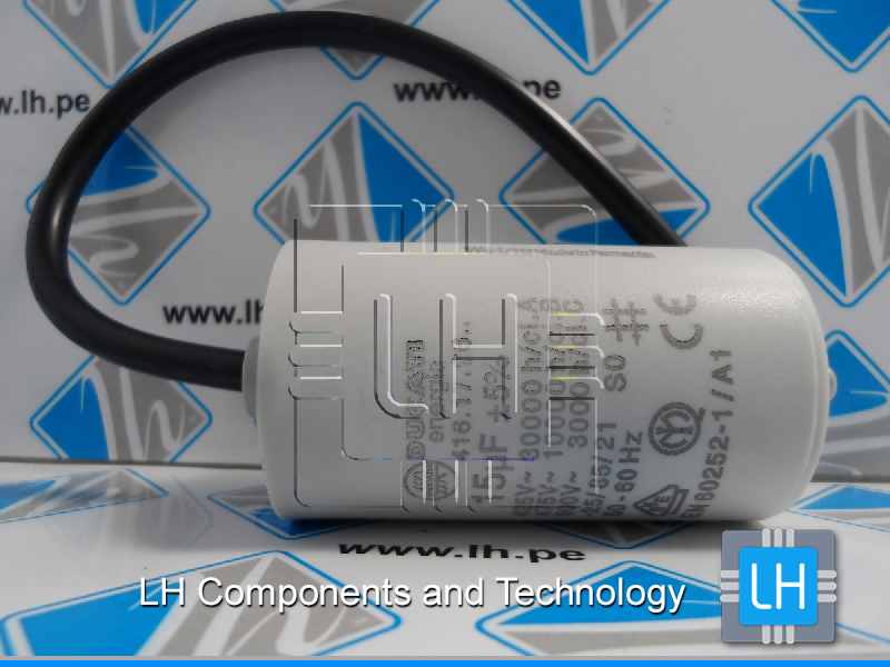 416172614            CONDENSADOR PARA MOTORES, DE TRABAJO, 15UF, 475VCA