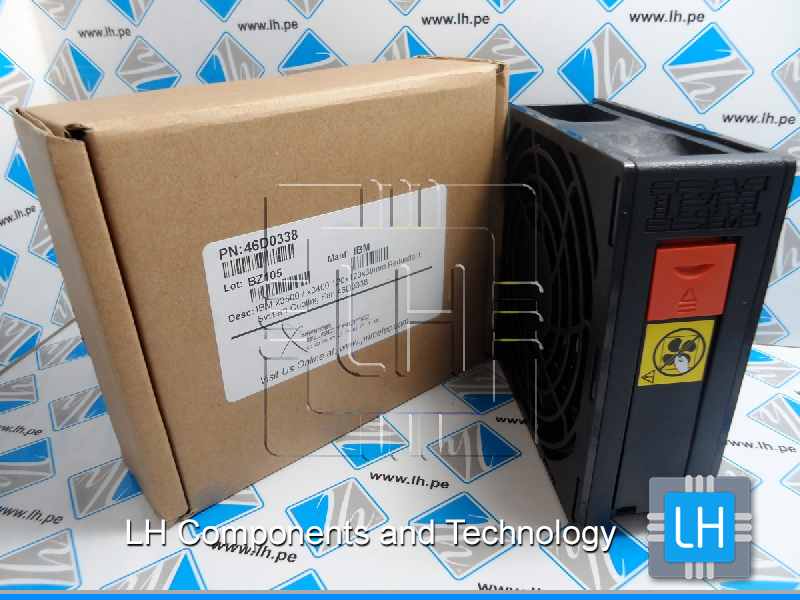 46D0338       Ventilador IBM x3500 / x3400 120x120x38mm