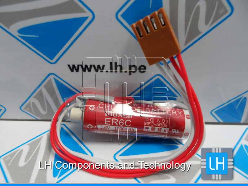 ER6C+4PJAE      Batería Lithium 3.6V, AA, 1800mAh