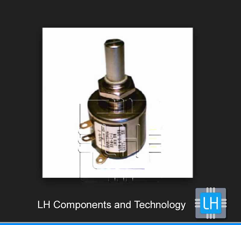 533-1-1-103      Potenciómetro Precisión 10K ohmios, 3 Vueltas