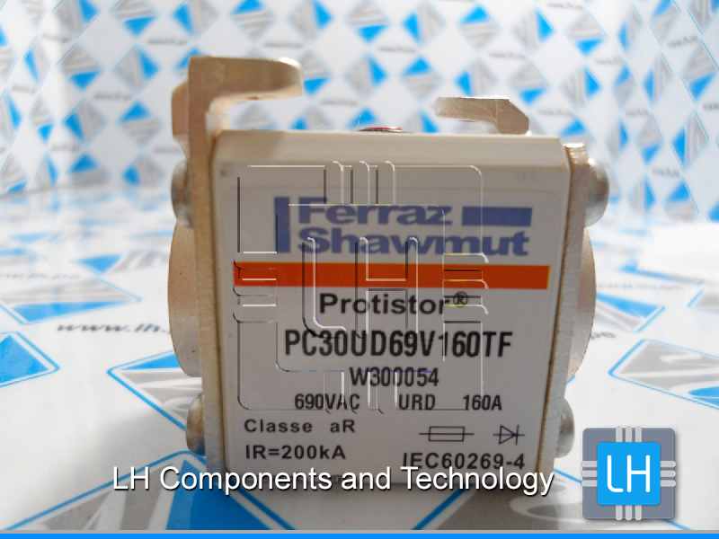 6,9URD30TTF160 PC30UD69V160TF W300054       Fuse 160A size 30 FF 700V