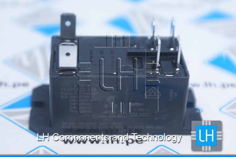 6-1393211-2 T92P7A22-240          Relay electromagnético, DPST-NO, Uinductor 240VAC, 30A