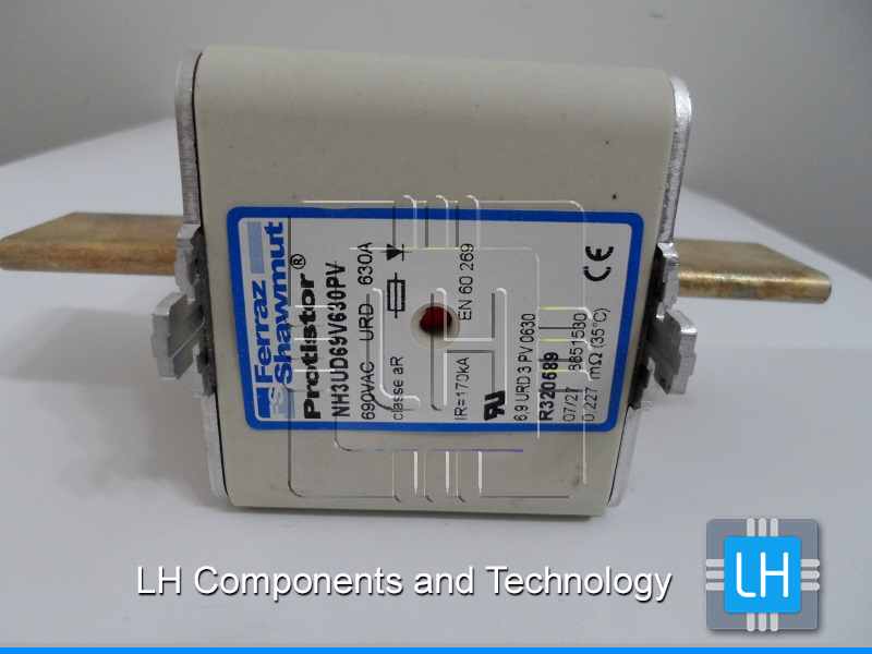 NH3UD69V630PV 6,9URD3PV0630 R320589A    FUSIBLE PROTISTOR ULTRA RAPIDO 630A, NH-3, 690/700VAC