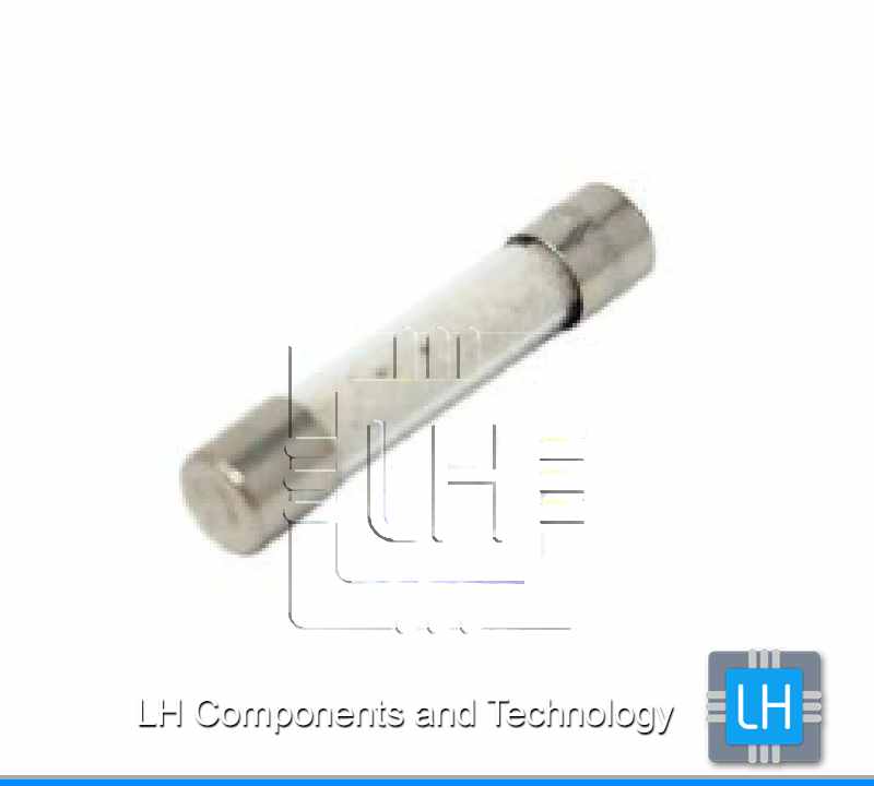 632.329 15A          Fusible de vidrio con arenado, retardado, 15A, 250VCA, 6x32mm; ESKA