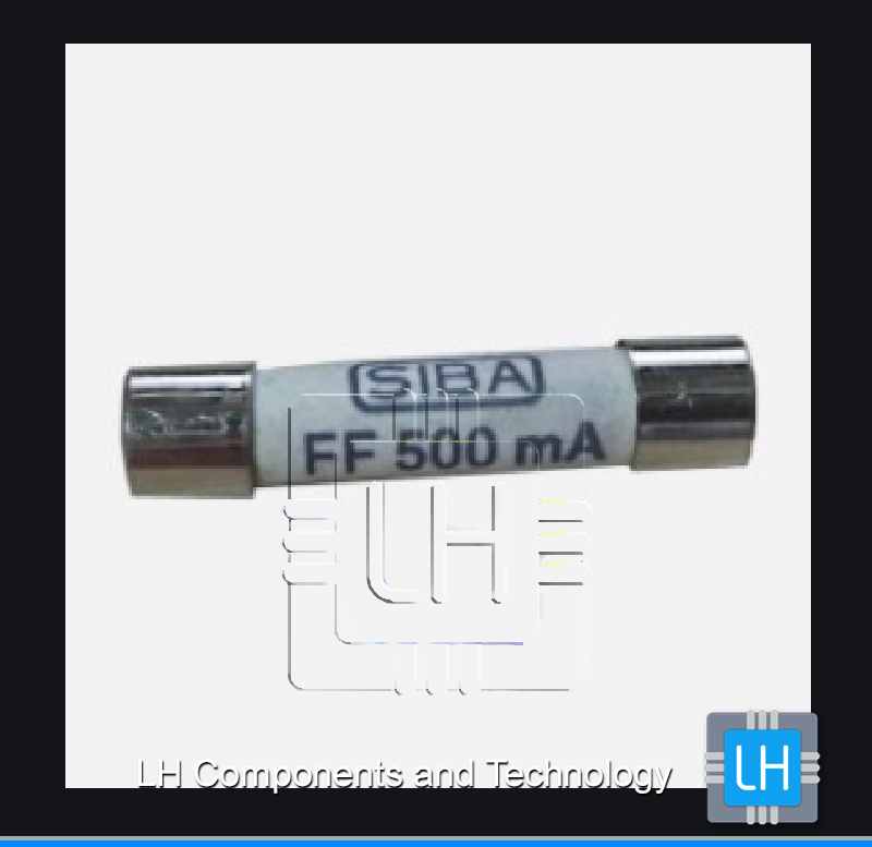 7000140.0.1         Fusible Cerámica 5x20mm, 100mA, 250VAC, ultra rápido